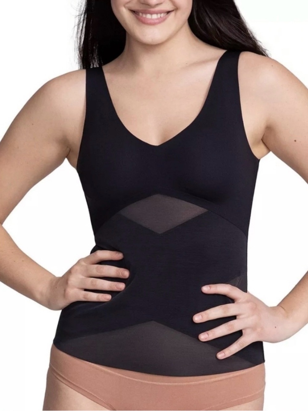 BRAND NEW NEVER WORN w/ tags, XL HoneyLove Liftwear, Black, XL w/ Built-in Bra